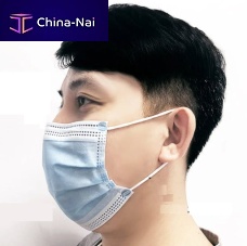 Disposable surgical mask 3-ply