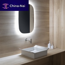 Countertop washbasin BX40Aceramicwithout holewithout overflow
