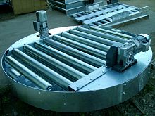 Motor-driven turntable TTP 1012horizontalfor conveyor