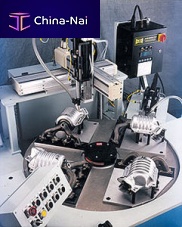 Motor-driven rotary indexing table motorized