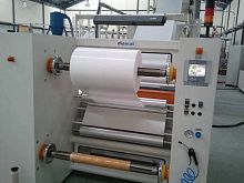 Semi-automatic coiler plastic filmfor extrusion lines