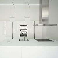 Pendant lamp DEUX PIECES Saluminumcontemporarywireless