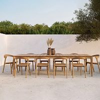 Contemporary dining table Bokteakteak baserectangular