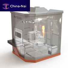 Robotic welding cell compact