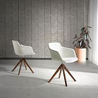 Contemporary chair 4059 indoorfabricash base