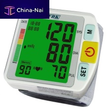 Automatic blood pressure monitor FT-B14W-Vwrist1x90with built-in cuff