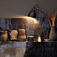 Desk lamp GRASsteelcontemporarycorded
