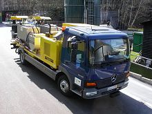 Self-propelled paint striping machine GP 2000 Airlessfor paintfor runway