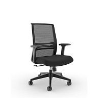 Contemporary chair BOSTONindoorfabricmetal base