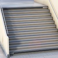 Stair tread adhesive strip STEP-MARK