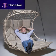 Stainless steel swing seat BIG WAVEmild steelcommercial2-person