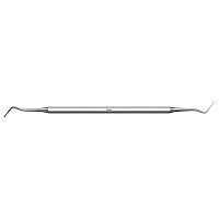 Double dental plugger NM4for dental restorationsstainless steelfor retraction cords