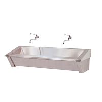 2-station surgical sink 15803stainless steel