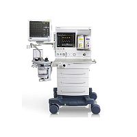 Trolley-mounted anesthesia workstation A5 with respiratory monitoringwith ventilatorwith gas scavenging system