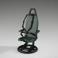Helicopter seat crewfor passengers