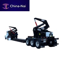 Flatbed trailer 3-axleself-propelledfor vehicles
