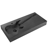 Wall-mounted washbasin ELEKTRAconcretehandmade1-hole