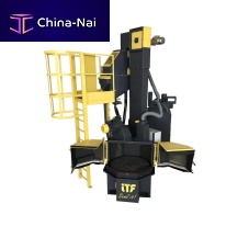 Rotating table shot blasting machine GTR seriesfor metal