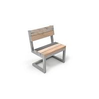 Contemporary garden chair patioaluminumPVC