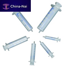 Plastic syringe 780850polypropylenepolyethylenerubber