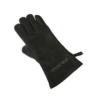 Heat-resistant glove leather