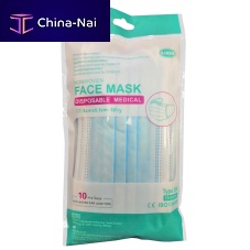 Type IIR surgical mask 4310-10latex-freeadultbox of 50