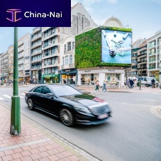 Outdoor living wall FYTOTEXTILE®with live plantsmodular-panelbioclimatic