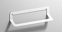 1-bar towel rack 450 wall-mountedaluminiumblack