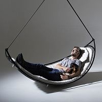 Contemporary sun lounger MELONstainless steelsteelpowder-coated steel