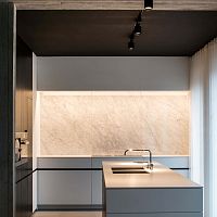 Marble backsplash BIANCO CARRARA CShigh-resistance
