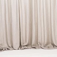 Curtain fabric PLEIADIplainviscosePES