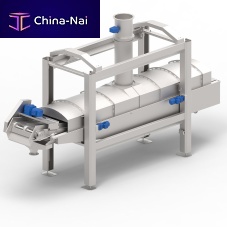 Continuous industrial fryer for potatoesconveyorautomatic