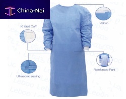 Unisex surgical gown BES-SG01cottondisposablenon-woven