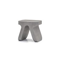 Contemporary stool TORCELLOconcreteconcrete basesled base