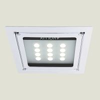 Recessed downlight BENZIN CANOPY / O07.WL.16200LEDsquareIP66