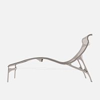 Contemporary sun lounger LONGFRAME / 419_OmeshleatherPVC