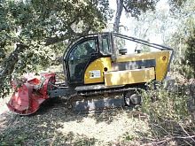 Crawler wood chipper 160C