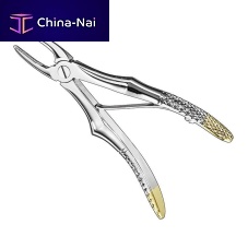 Pediatric dental extraction forceps TD-02-401for tooth rootsEnglish pattern
