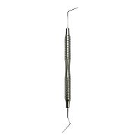 Endodontic dental explorer double-ended