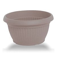 Recycled plastic flower pot ART. 230free-standingroundhome
