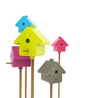 Birdhouse with post PICTO