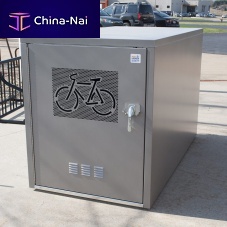 Steel cycle shelter MADLOCKER : MLsecurefor public space