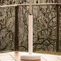 Metal patio umbrella base 300