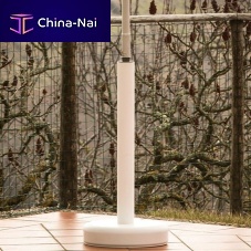 Metal patio umbrella base 300