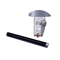Scribing wheel cutting device diamondaxle