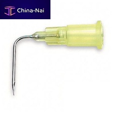 Implantable port injection needle Angled Surecan®