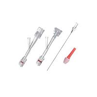 IV infusion set Angioway with Y portwith hemostasis valve
