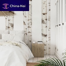 Contemporary wallpaper 8888-155woodnature patternwhite