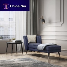 Contemporary chaise longue KEY WESTfabricleathercommercial