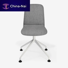 Contemporary chair THINindoorwoolleather